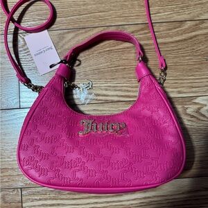Juicy Couture Fuchsia Embossed Handbag